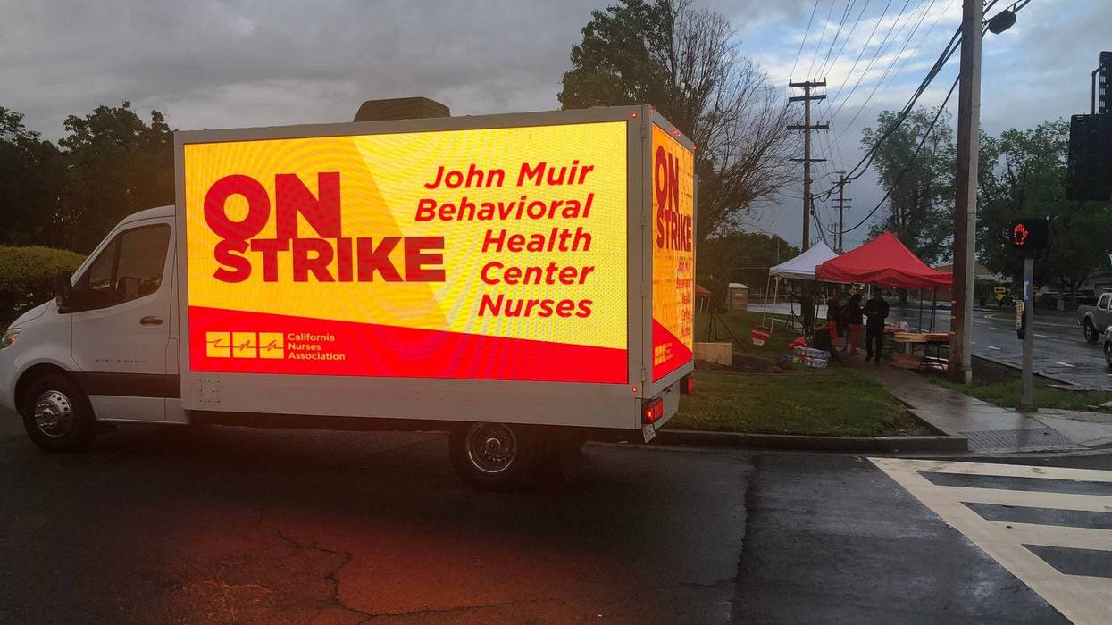 Dozens of nurses in the East Bay have walked off the job this morning, launching a one-day strike at a vital medical facility.