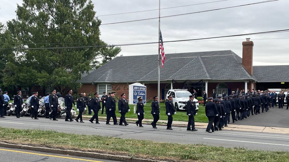 Dozens of officers conducted a Commander