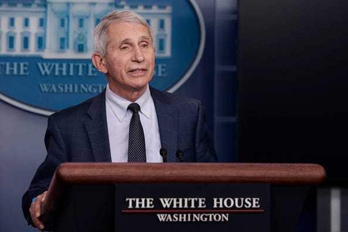 Dr. Anthony Fauci, Director of the National Institute of Allergy and Infectious Diseases and the Chief Medical Advisor to the President.