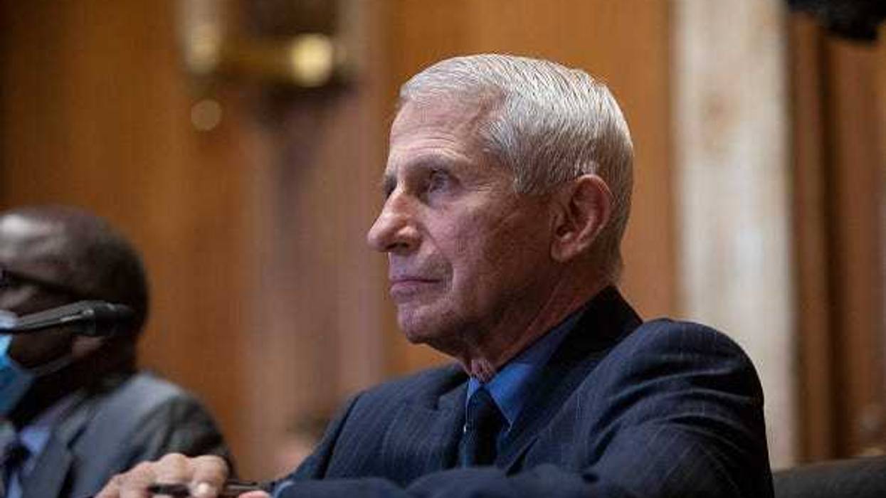 Dr. Anthony Fauci, Director of the National Institute of Allergy and Infectious Diseases testifies during a Senate Appropriations Subcommittee on Labor, Health and Human Services, Education, and Related Agencies hearing on Capitol Hill on May 17, 2022 in Washington, DC.