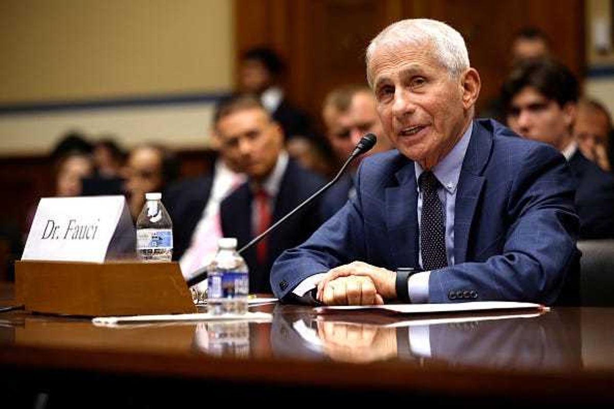 Dr. Anthony Fauci, former Director of the National Institute of Allergy and Infectious Diseases, testifies before the House Oversight and Accountability Committee Select Subcommittee on the Coronavirus Pandemic at the Rayburn House Office Building on June 03, 2024 in Washington, DC.