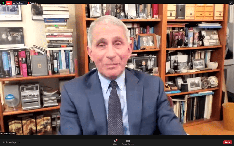 Dr. Anthony Fauci, the nation