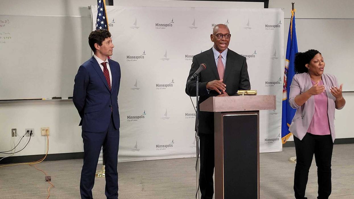 Dr. Cedric Alexander during a press conference after his confirmation last week.