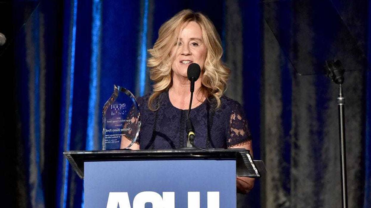 Dr. Christine Blasey Ford speaks onstage during ACLU SoCal's Annual Bill of Rights dinner at the Beverly Wilshire Four Seasons Hotel on November 17, 2019 in Beverly Hills, California.