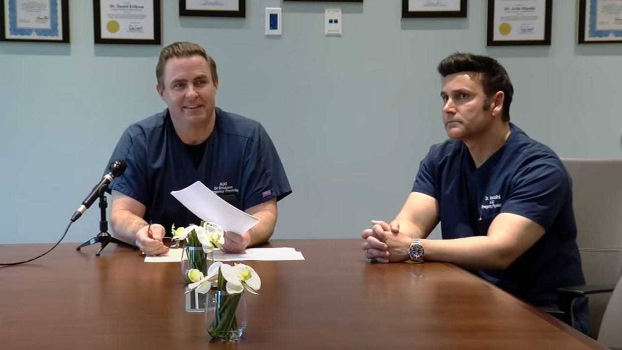 Dr. Dan Erickson and Dr. Artin Massihi