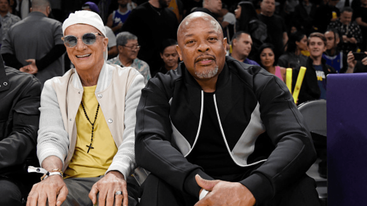 Dr. Dre and Jimmy Iovine