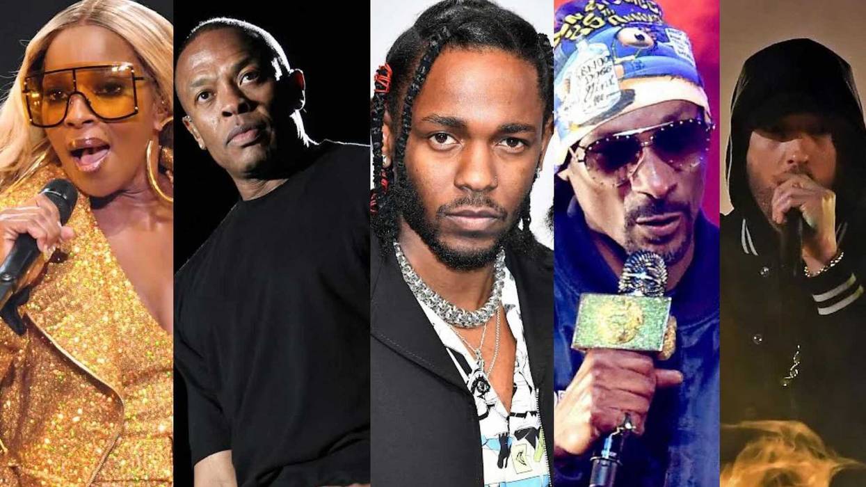 Dr. Dre, Snoop Dogg, Eminem, Mary J. Blige, Kendrick Lamar