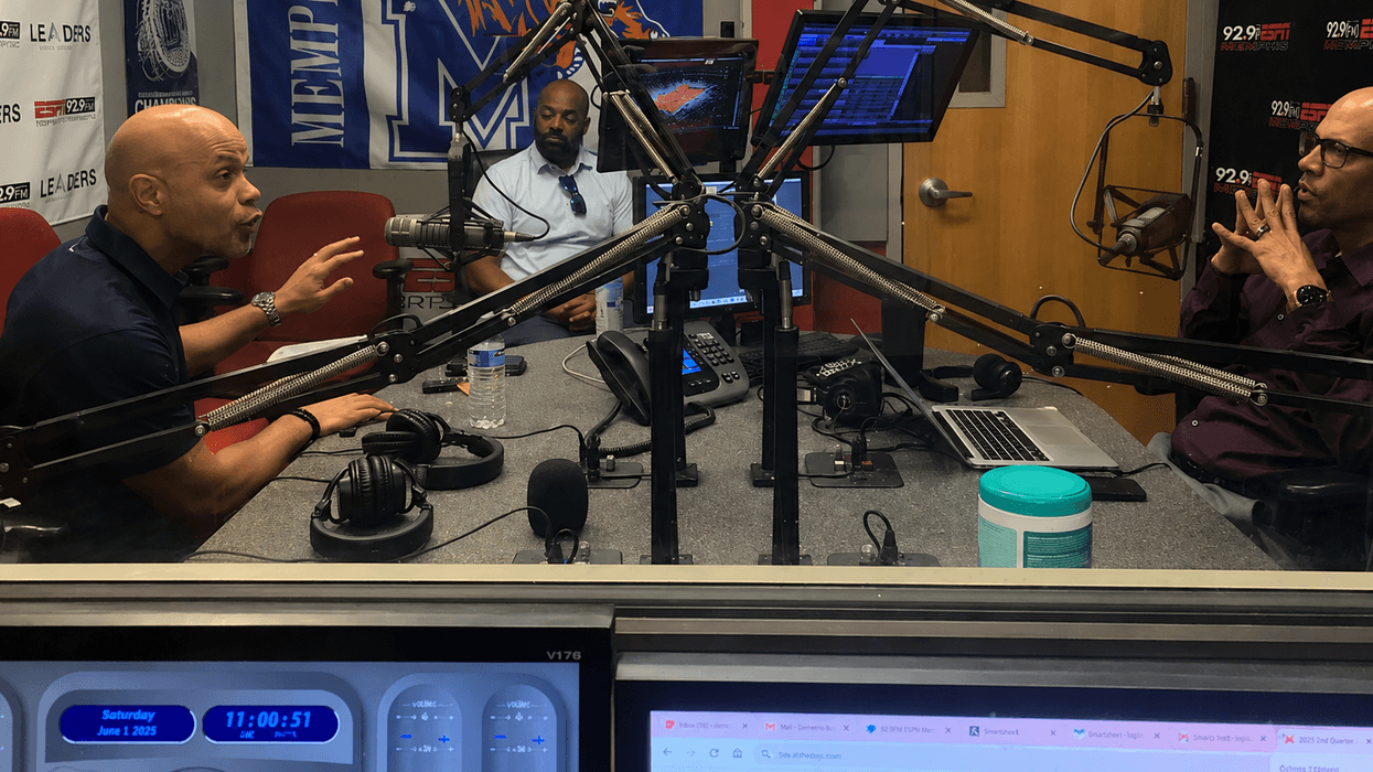 Dr. Ed Scott in-studio on 92.9 FM ESPN