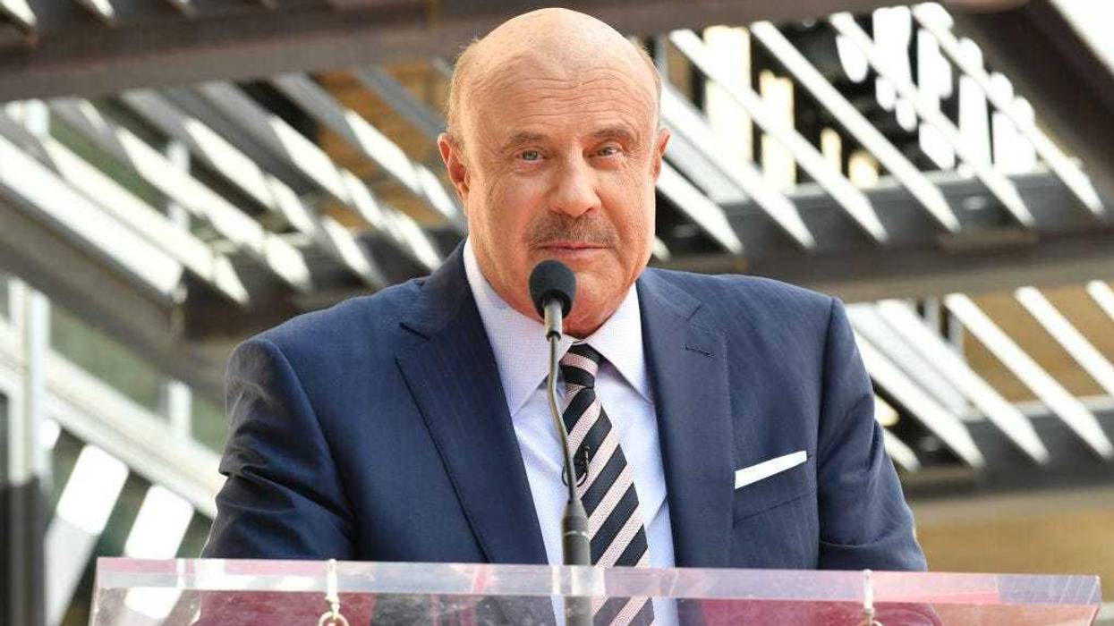 Dr. Phil McGraw speaks at the ceremony honoring Dr. him with a star on The Hollywood Walk Of Fame on February 21, 2020 in Hollywood, California. (Photo by Amy Sussman/Getty Images)