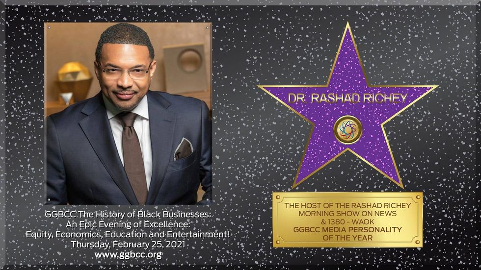 Dr. Rashad Richey wins Media Personality of the Year