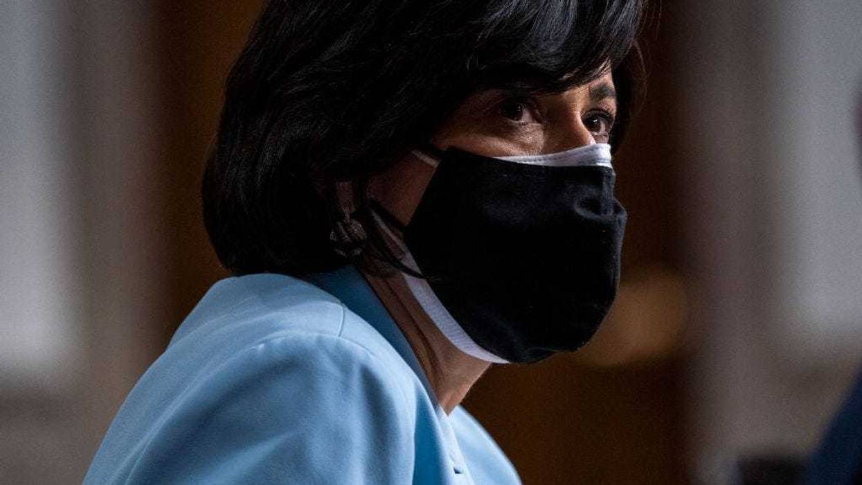 Dr. Rochelle Walensky, Director of the Centers for Disease Control and Prevention, testifies during a Senate Health, Education, Labor, and Pensions Committee hearing on Capitol Hill on January 11, 2022 in Washington, D.C.