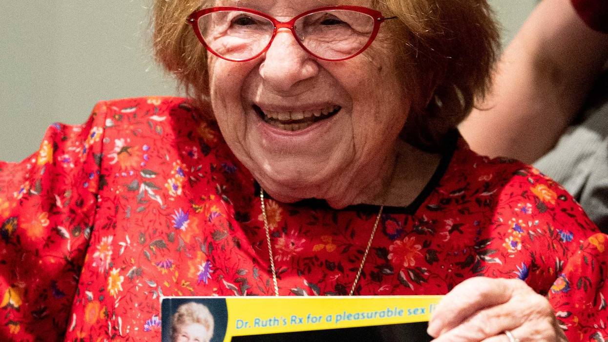 Dr. Ruth Westheimer in New York City