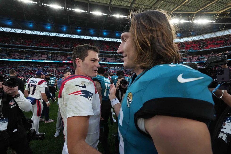 Drake Maye and Trevor Lawrence