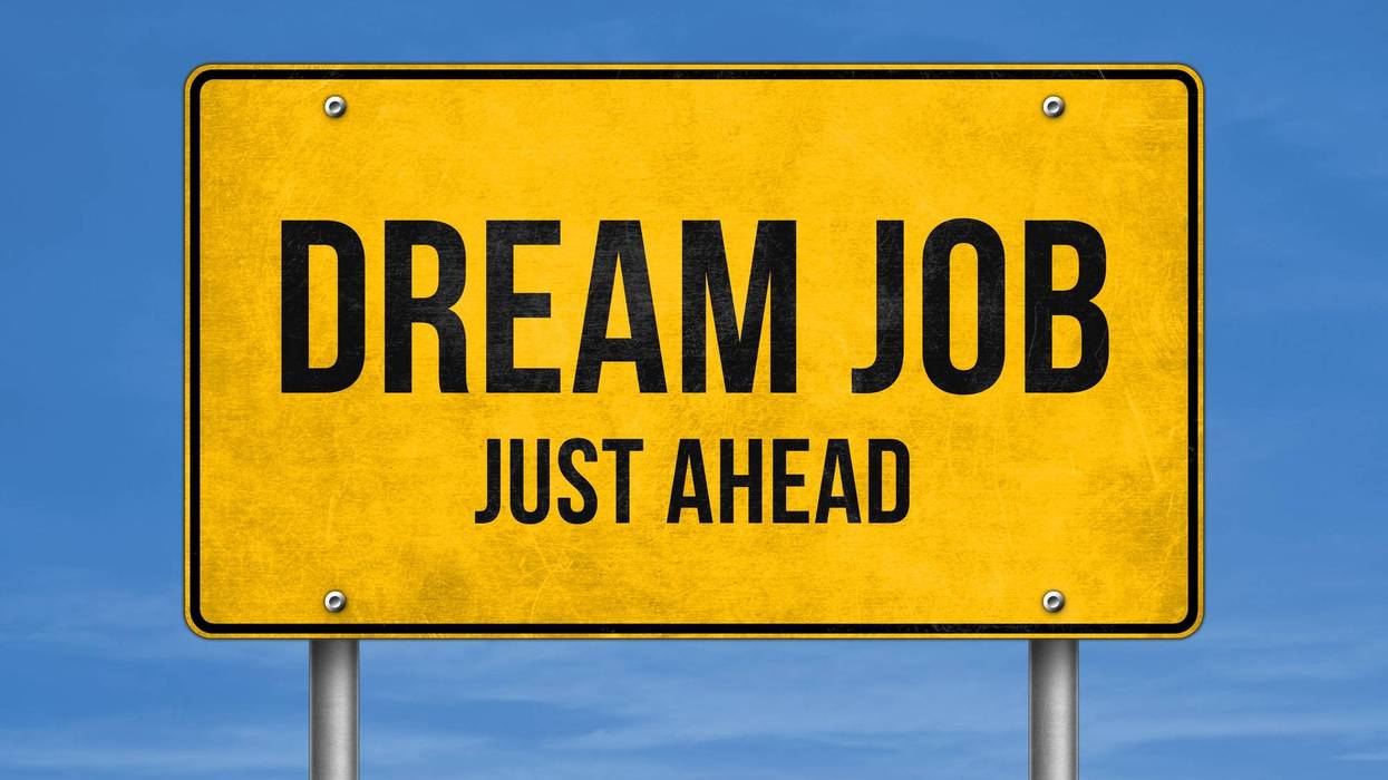Dream Job Sign