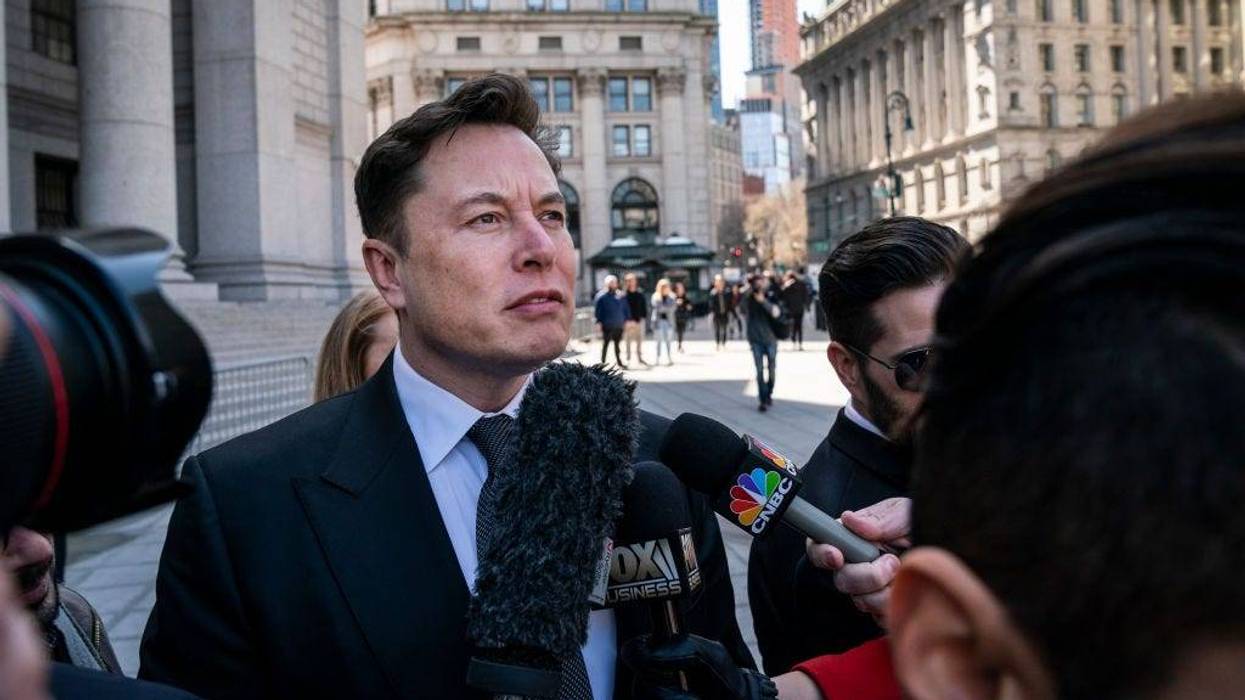 Drew Angerer/Getty ITesla CEO Elon Musk arrives at federal court, April 4, 2019 in New York City. A federal judge will hear oral arguments this afternoon in a lawsuit brought by the U.S. Securities and Exchange Commission (SEC) that seeks to hold Musk in contempt for violating a settlement deal.mages