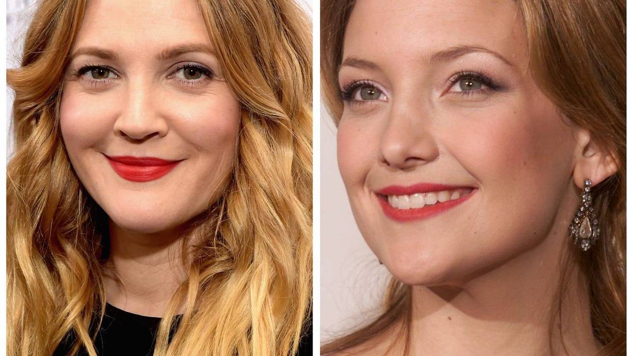 Drew Barrymore and Kate Hudson
