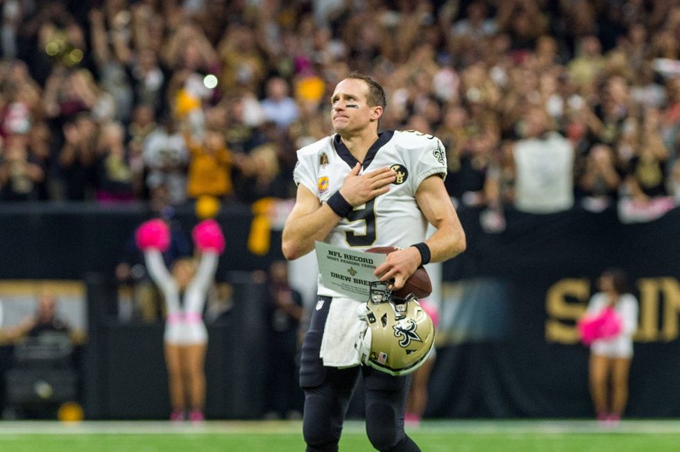 Drew Brees in 2018