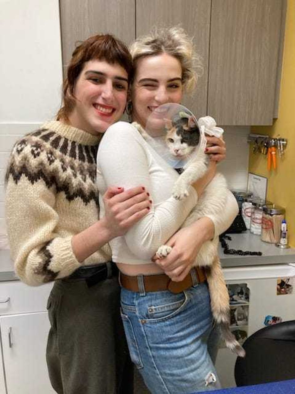 Drew, Ella & Jackie at All Creatures Veterinary Hospital