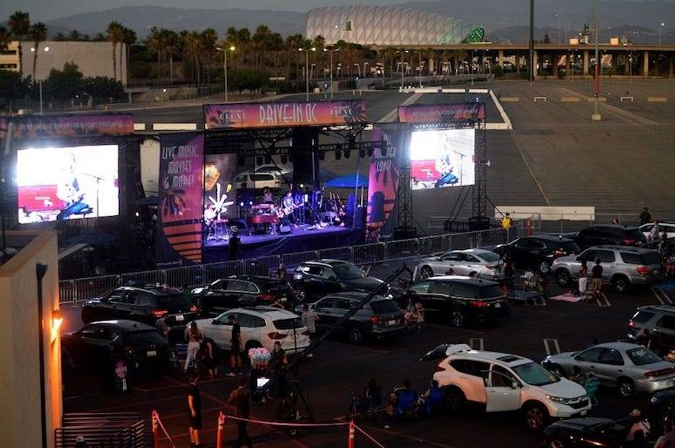 Drive-in concert