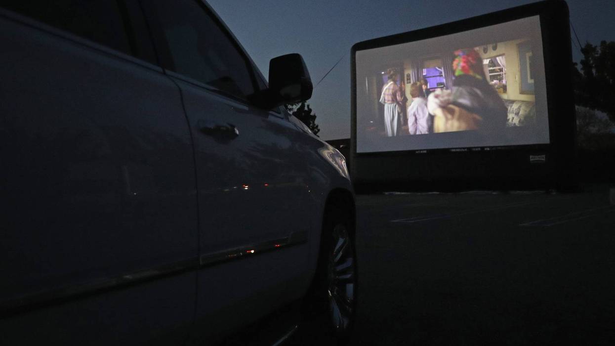 Drive-in movie theater