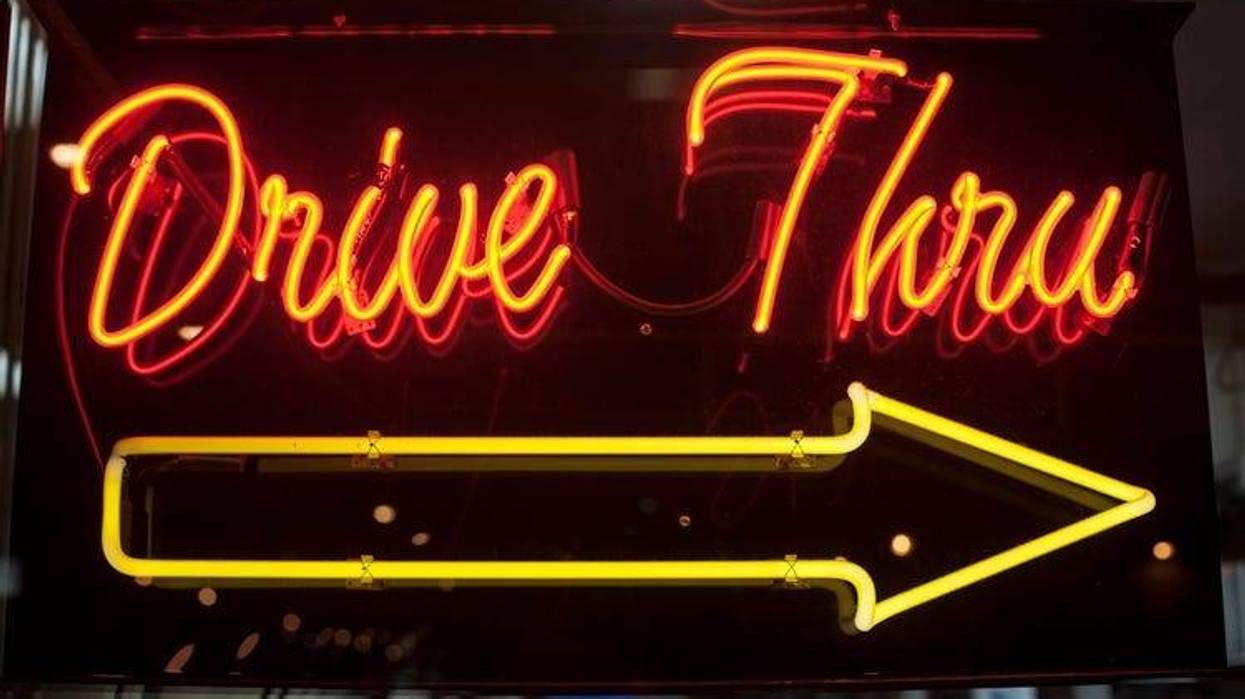Drive Thru Sign