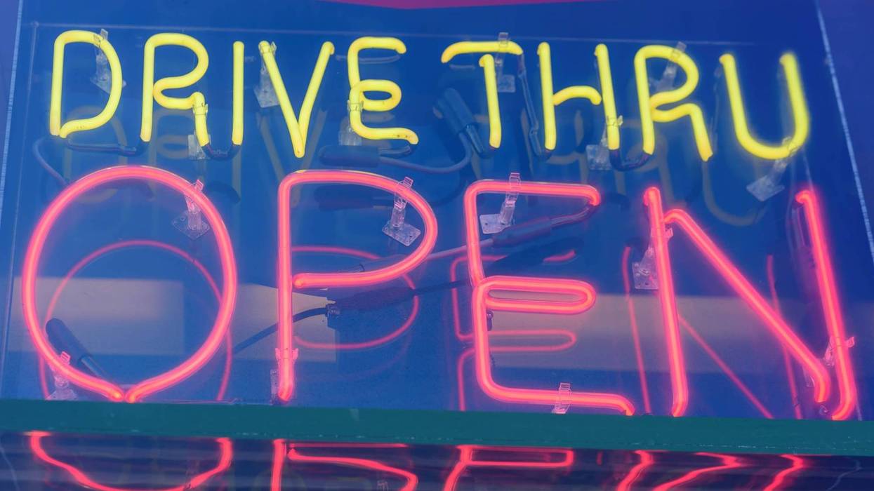 Drive-Thru Sign