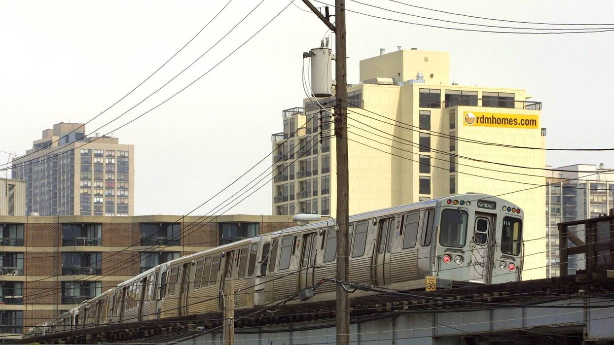 Driver seriously injured in crash with CTA train in Albany Park while trying to evade police, authorities say