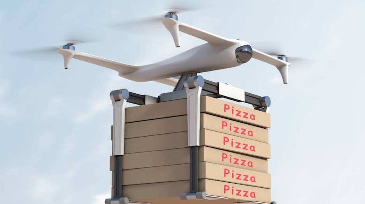 GrubHub owner to launch food delivery by drone in Dallas next year