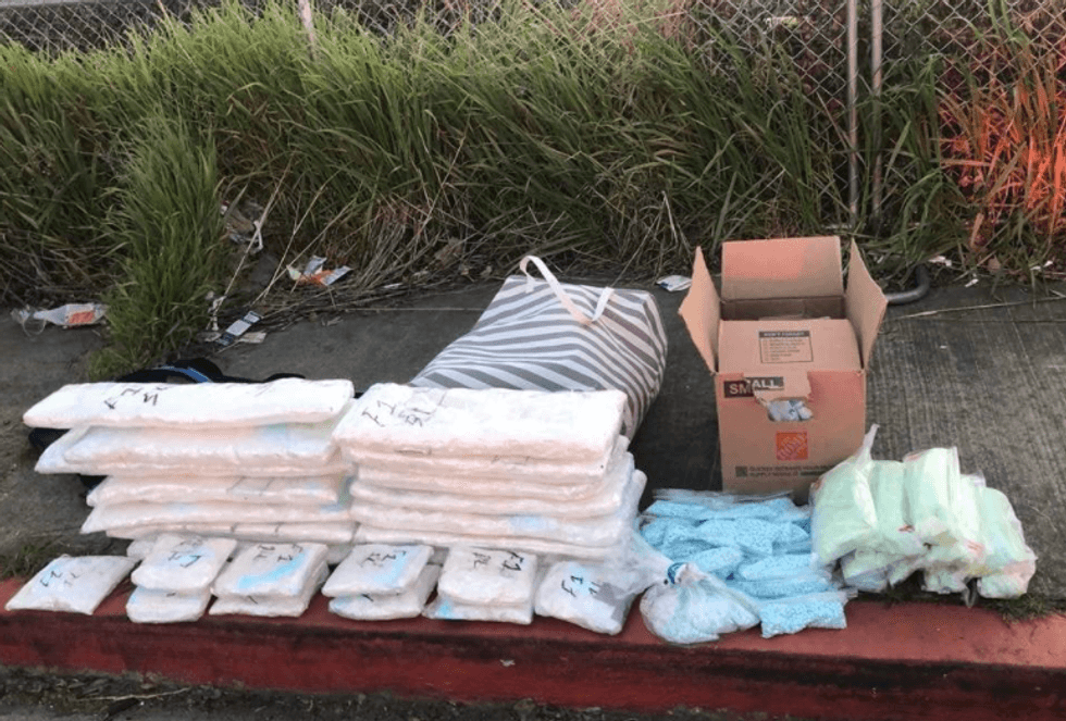 Drugs found by CHP