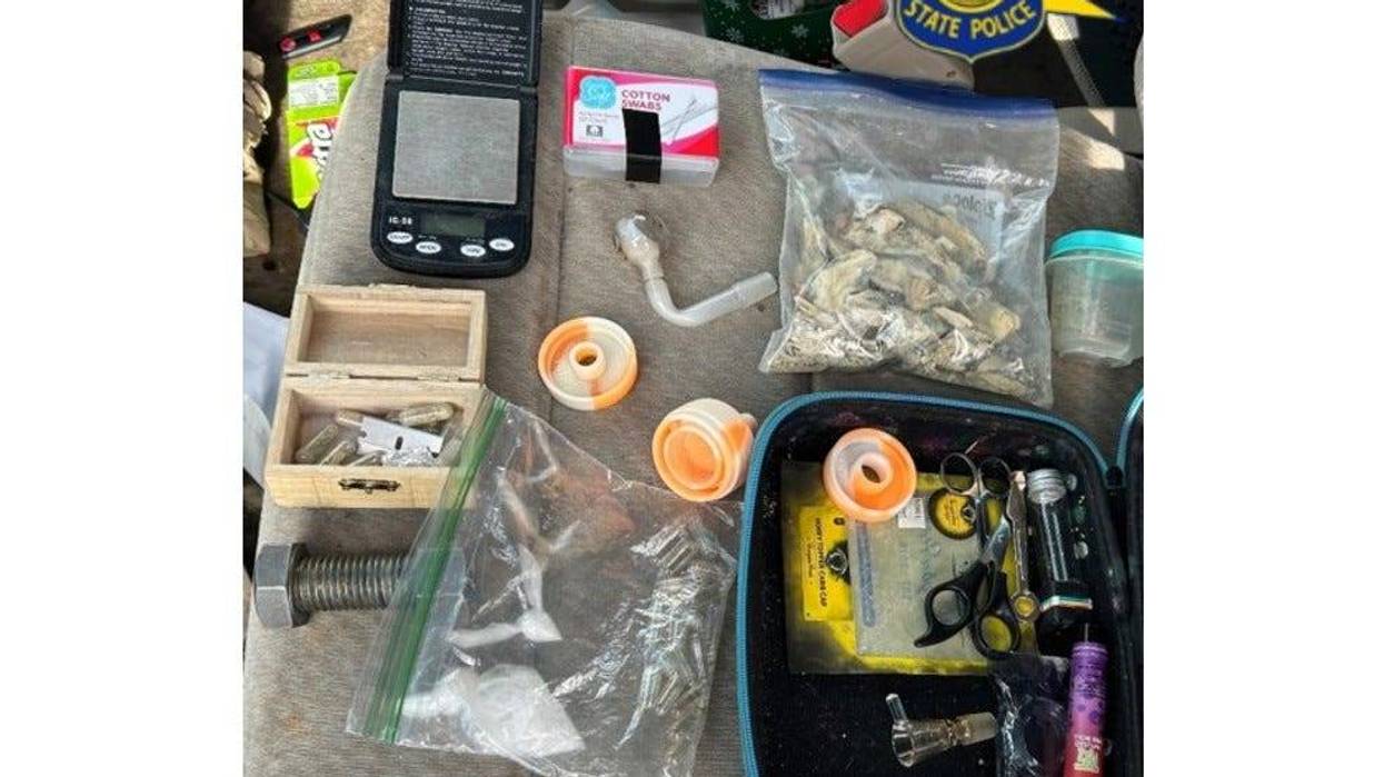 Drugs seized during Northern Michigan traffic stop