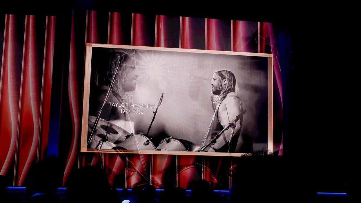 Drummer Taylor Hawkins is remembered