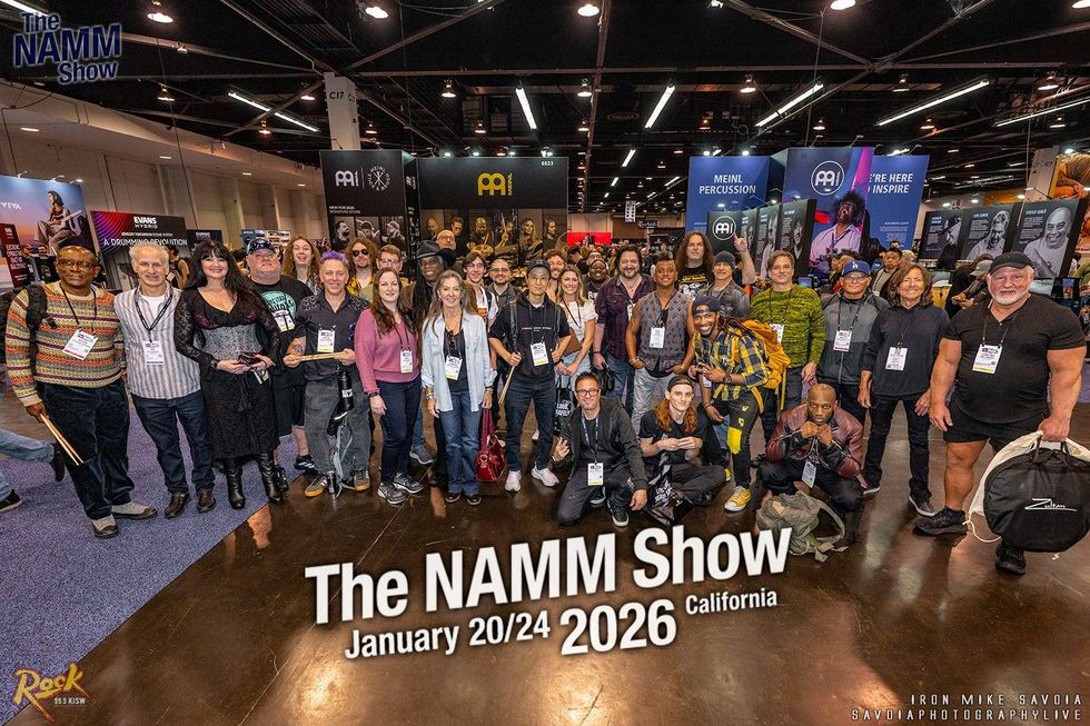 Drummers at NAMM Show - Anaheim, CA Convention Center 1/23/26