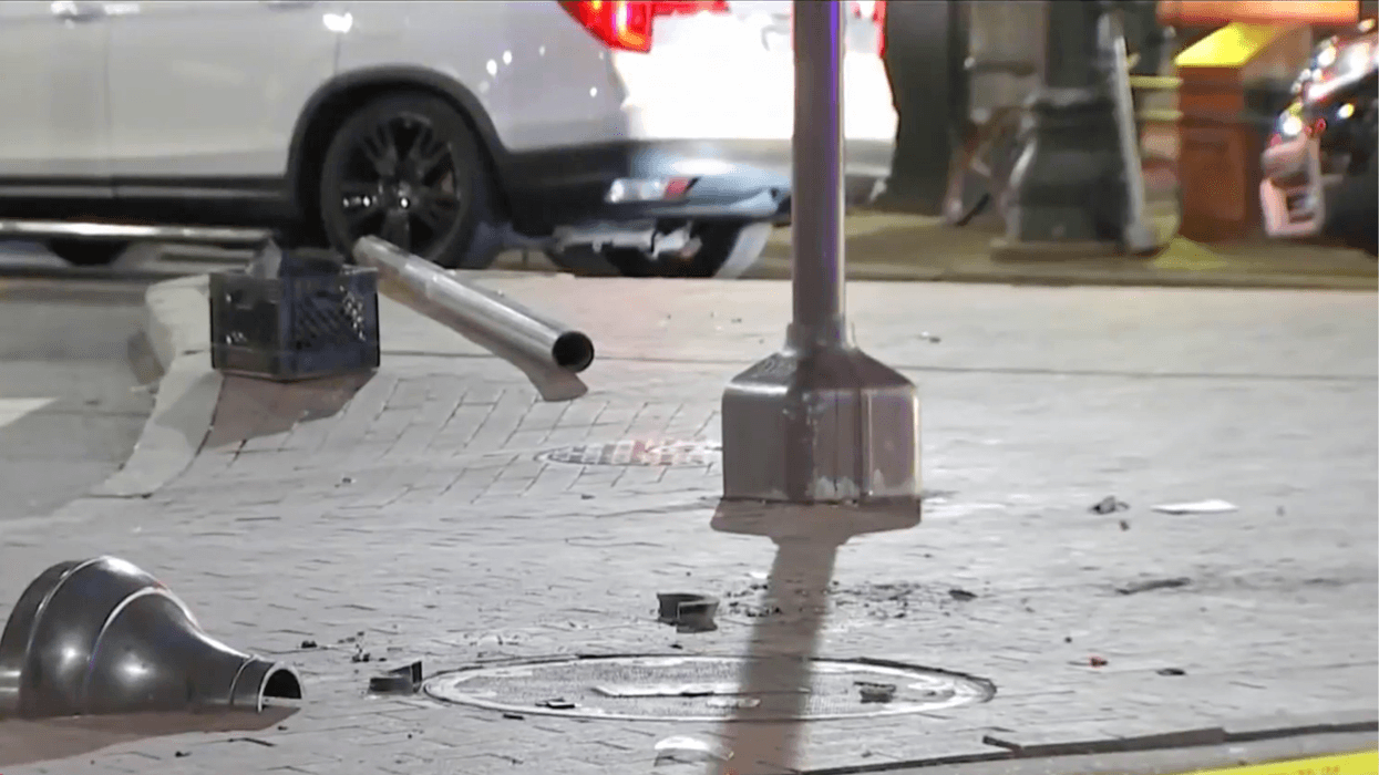Drunk driver hits two pedestrians near City Hall, police say