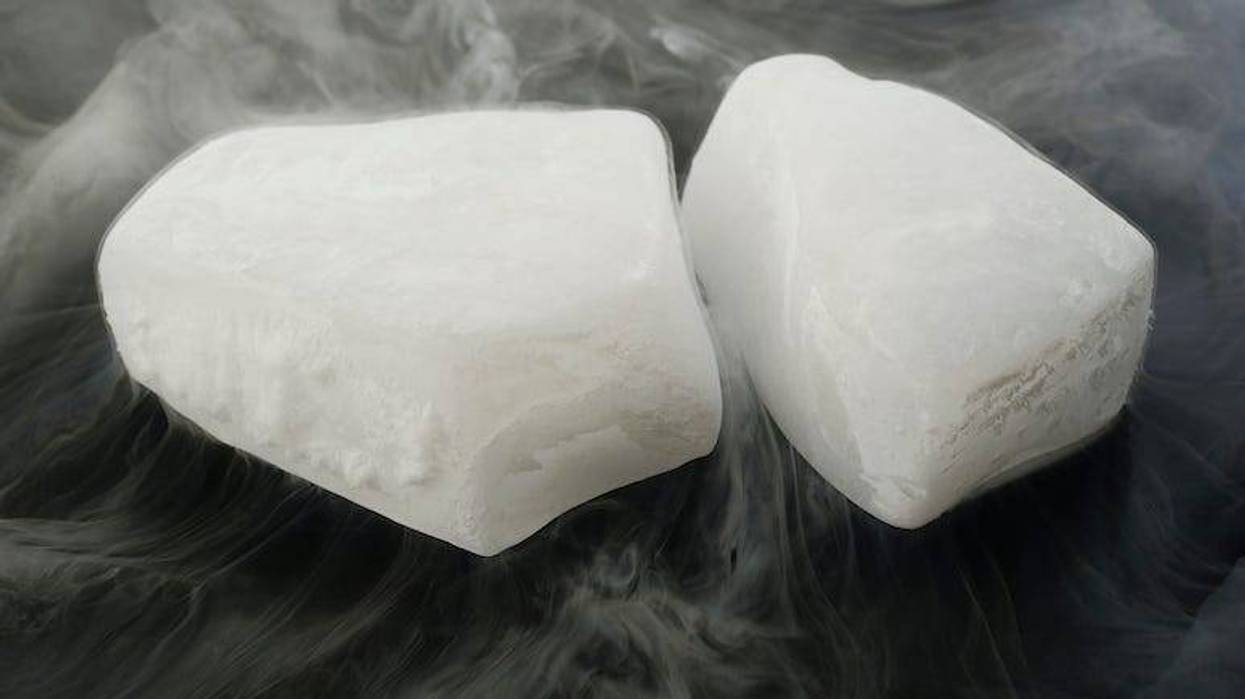Dry Ice, Smoking, Dark Background
