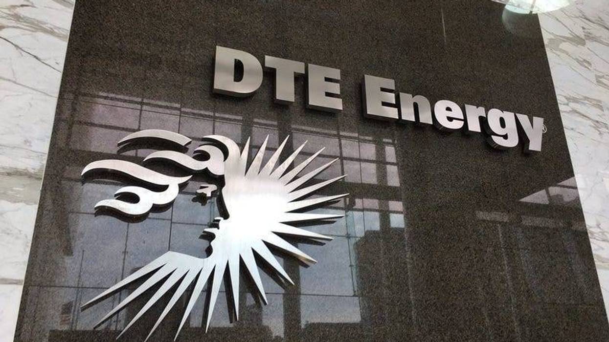 DTE Energy sign