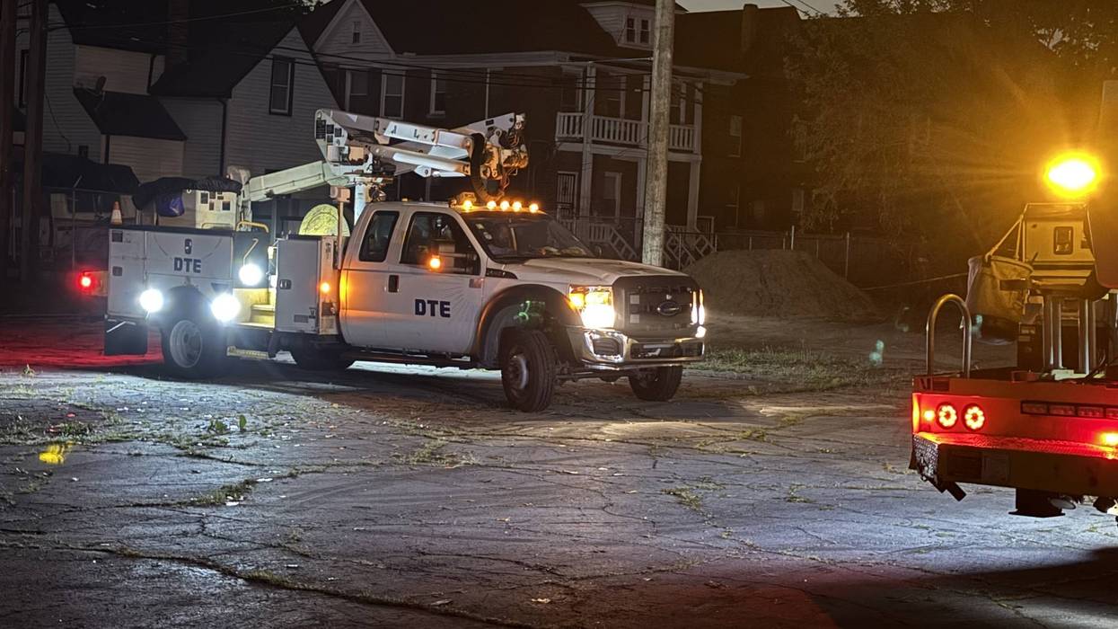 DTE on the scene in Detroit.