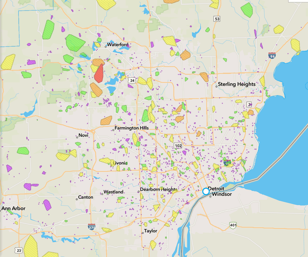 DTE Outage Map