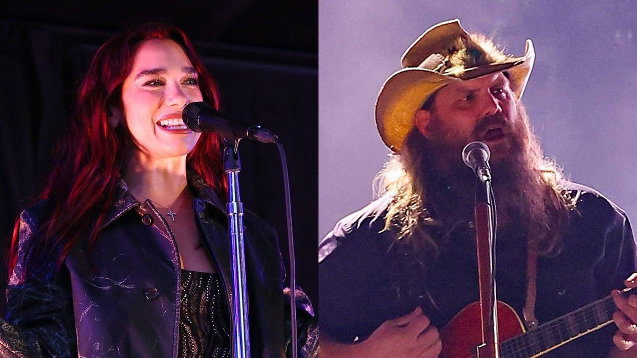 Dua Lipa and Chris Stapleton