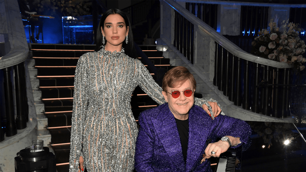Elton John and Dua Lipa just joined forces for a timeless bop