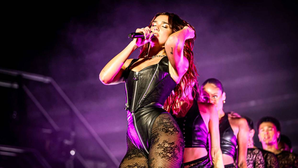 Dua Lipa performs at ACL Fest 2024