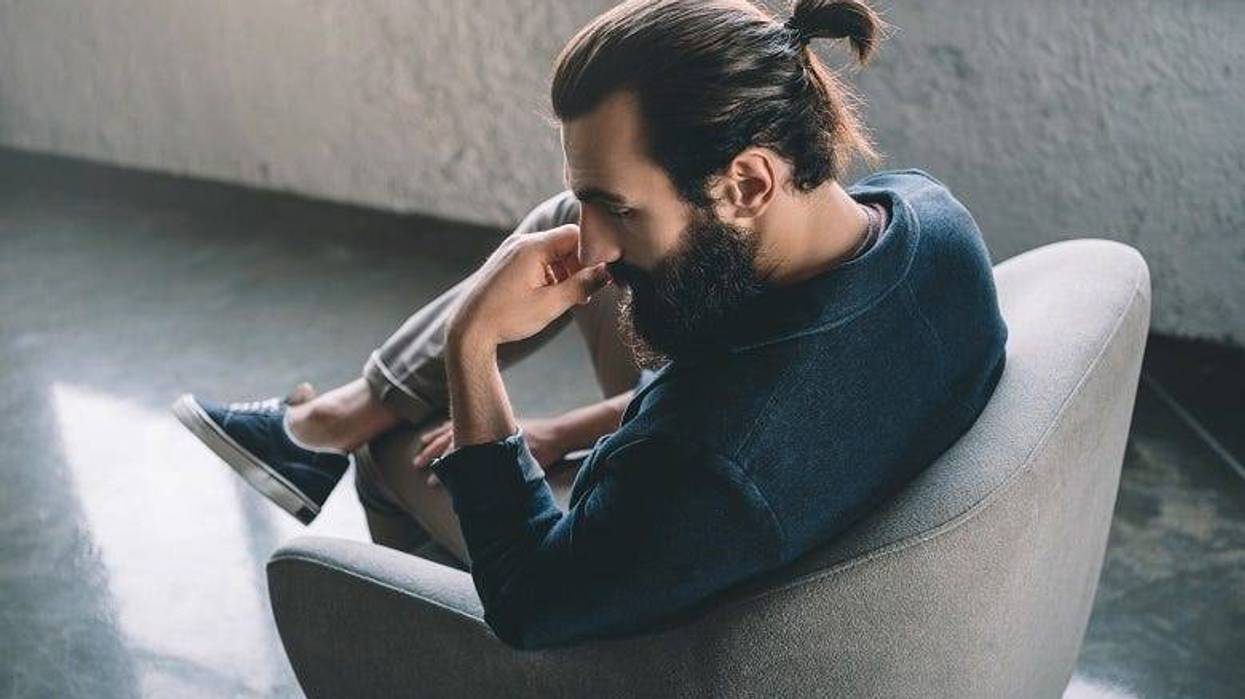 dude with man bun