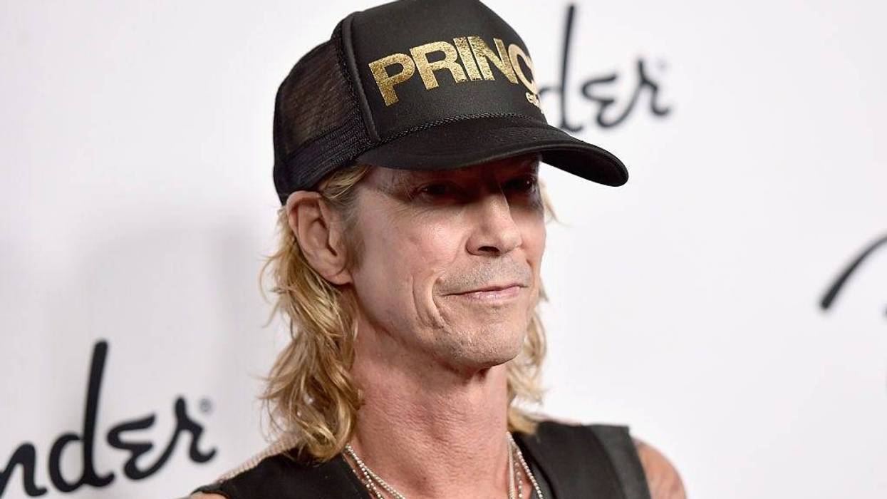 "Duff" McKagan of Guns N' Roses attends the Fender Hollywood office Grand Opening with exclusive performances By Cold War Kids and Bleached on September 22, 2016 in Los Angeles, California.
