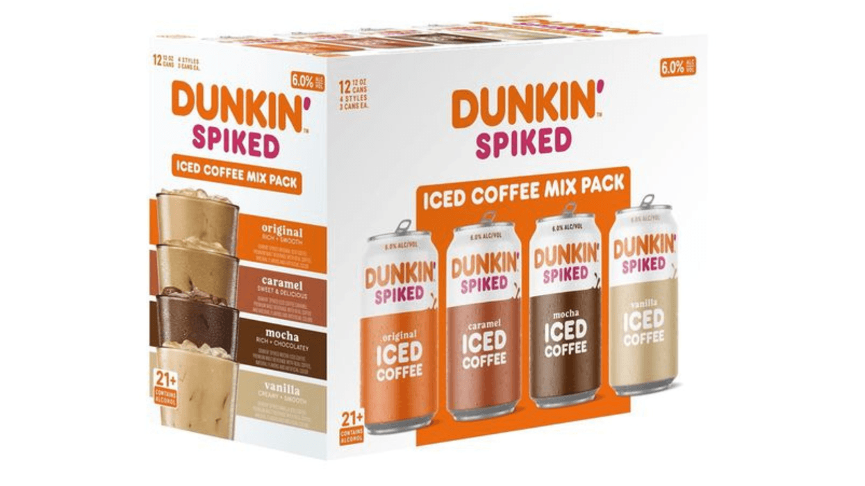 Dunkin' releases new boozy drinks