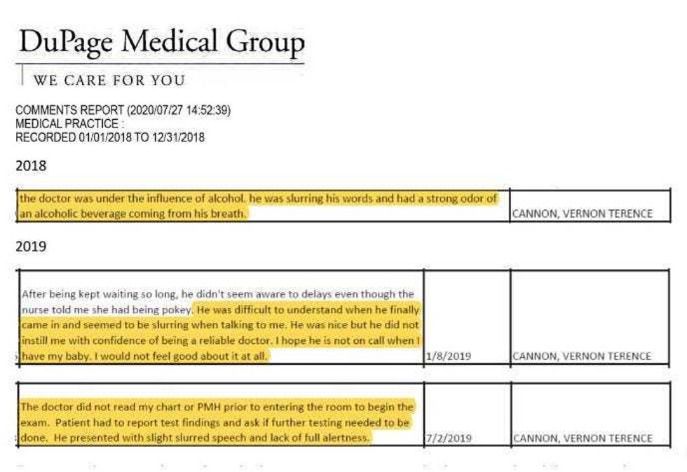 DuPage Medical Group complaints