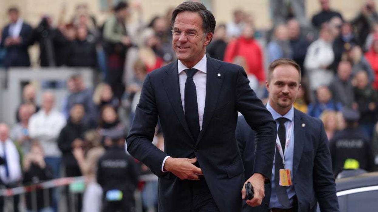 Dutch Prime Minister Mark Rutte arrives for the inaugural meeting of the European Political Community (EPC) at Prague Castle on October 06, 2022 in Prague, Czech Republic. Leaders from countries of the new European Political Community, which includes member states of the European Union as well as 17 other countries from across Europe, including Ukraine, are meeting today at Prague Castle. The EPC was first proposed by French President Emmanuel Macron and is a reaction to Russia's military invasion of Ukraine. The EPC also includes Armenia and Azerbaijan, who are currently in a simmering military conflict with one another. (Photo by Sean Gallup/Getty Images)