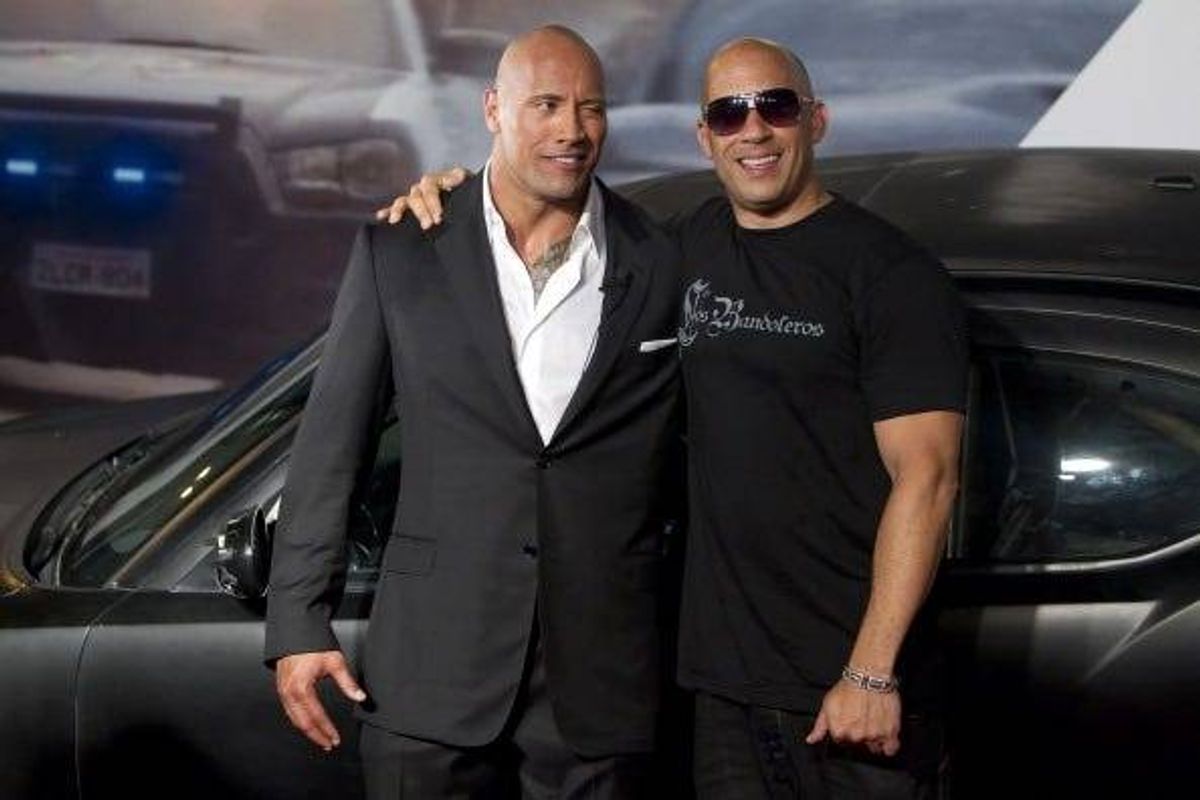 Dwayne Johnson, Vin Diesel