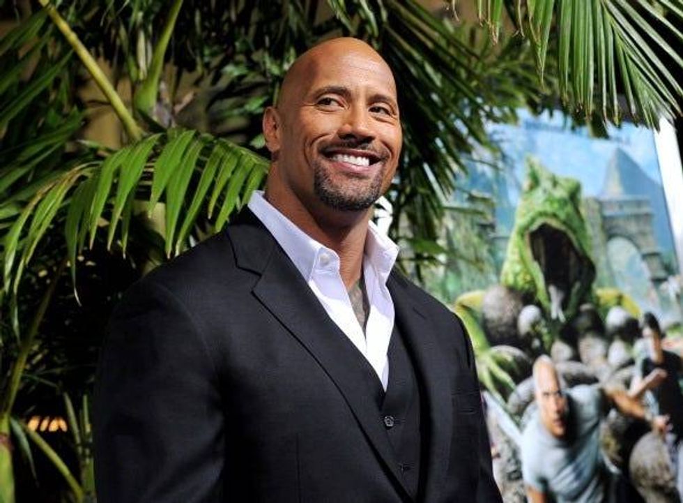 Dwayne Johnson remembers being asked at a young age if he was a girl