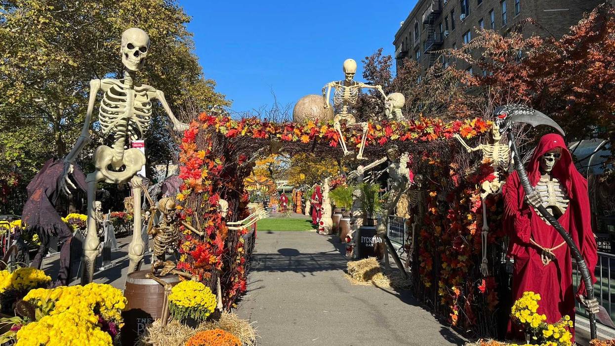 Dyckman Gardens has been turned into a Halloween wonderland in advance of hosting a premier event for the Trick-or-Streets program.