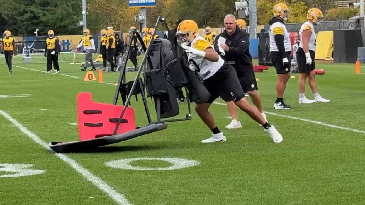 Dylan Cook working in practice