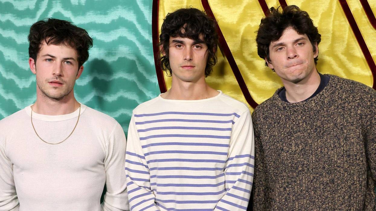Dylan Minnette, Cole Preston, and Braeden Lemasters of Wallows